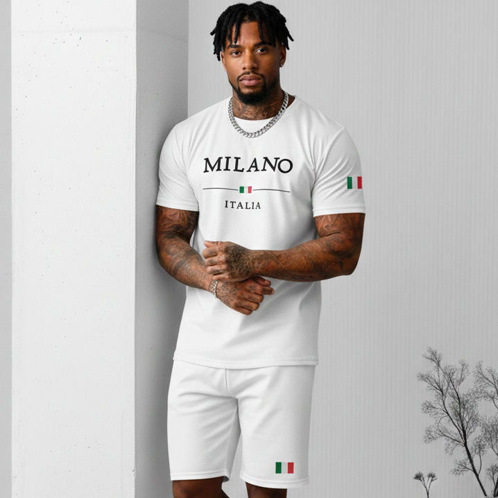 Kit Milano Italia Camiseta + Shorts