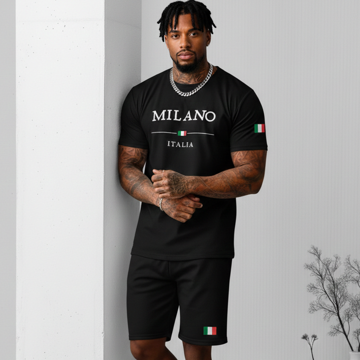 Kit Milano Italia Camiseta + Shorts
