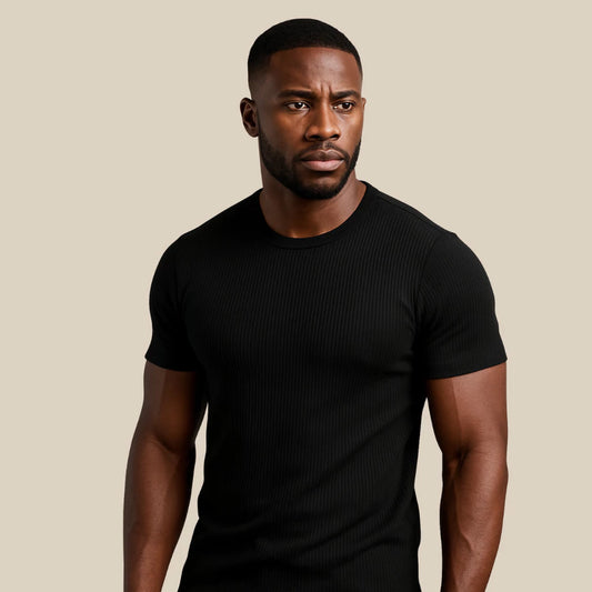 Camisa Canelada Estilo Americana Premium