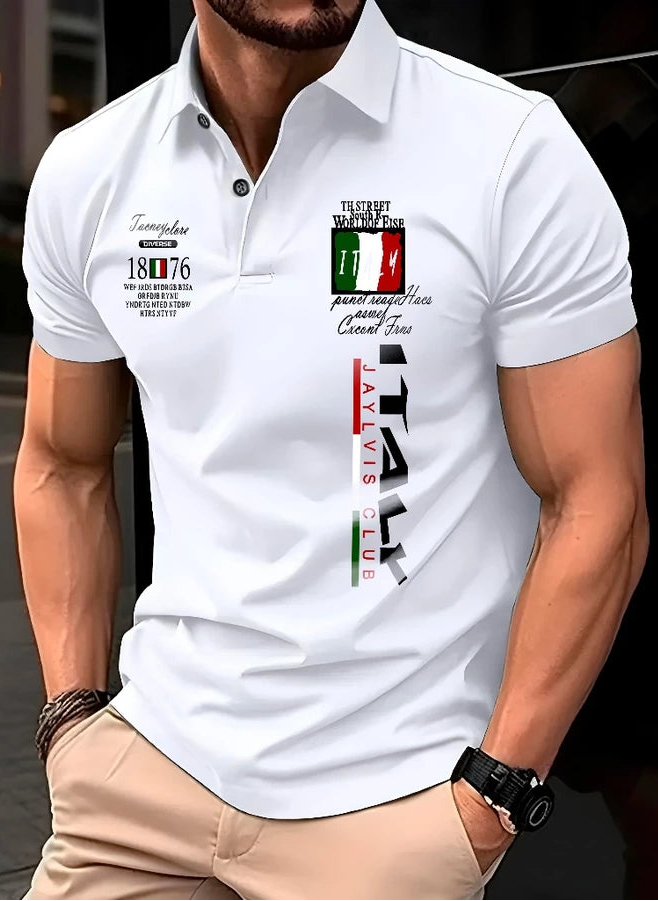 Camisa Polo Oslo Italy 1876 Manfinity Piquet