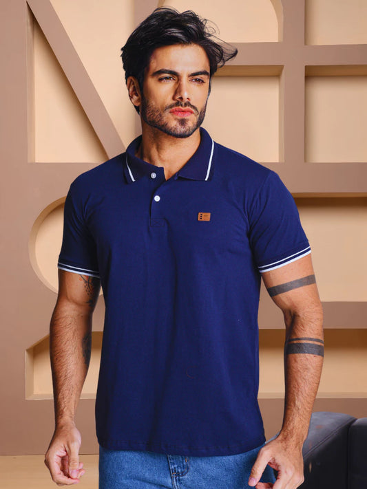 Camisa Gola Polo Tradicional Algodão Premium